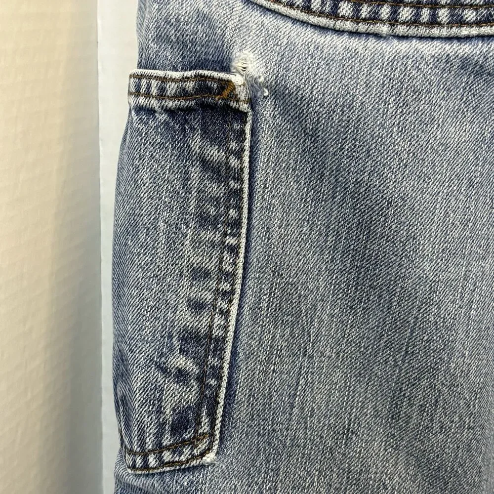 Vintage Carhartt Carpenter Jeans 34x32 Y2K Medium Wash - Picture 8 of 8